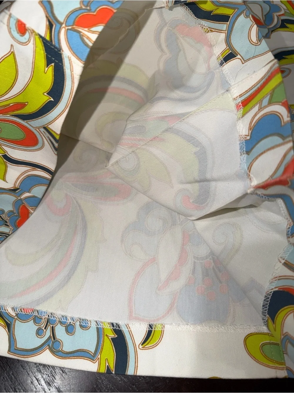 LINE by LYNN South Korea Designer Floral Paisley Pleated Skirt‎ | Size 4